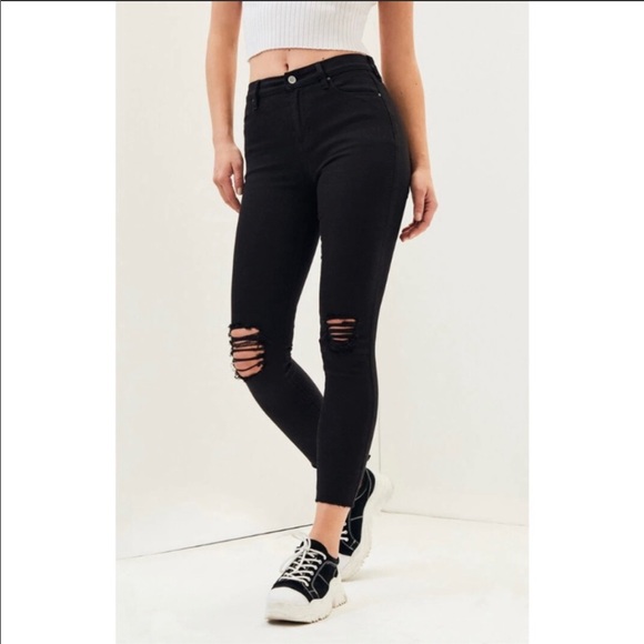 Pacsun High Rise Black Ankle Jeggings - Picture 13 of 16